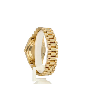 Rolex Day-Date 36 - 1999 + papers | yellow gold carousel - myriad diamond MOP President