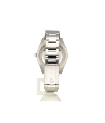 Rolex Datejust II 41 NEW ROLEX SERVICE - 2013 B+P | steel - white gold Oyster Azurro blue