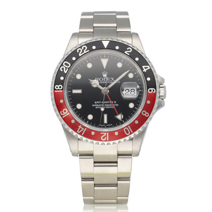 GMT-Master II 40 NEW ROLEX SERVICE - 2001 | steel Coke Oyster P-serial