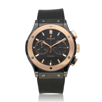 Classic Fusion King Gold Chronograph 45 - 2020 box + papers | ceramic king gold