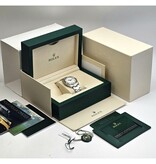 Rolex Datejust 36 steel - white gold roman Oyster 2021 box + papers