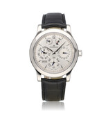 Jaeger-LeCoultre Master Control Eight Days 41 NEW JLC SERVICE | perpetual - platinum - alligator + box