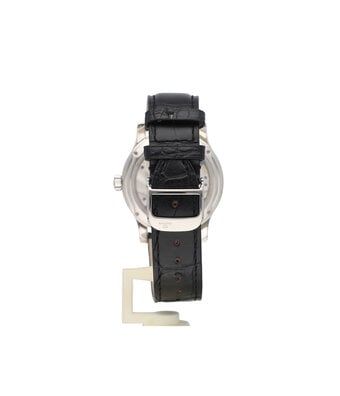 Jaeger-LeCoultre Master Control Eight Days 41 NEW JLC SERVICE | perpetual - platinum - alligator + box