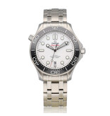 Omega Seamaster Diver 300M Co-Axial Master Chronometer 42 - 2020 box + papers | white steel
