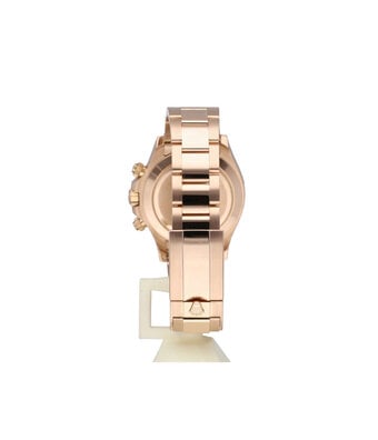 Rolex Daytona  40 NEW ROLEX SERVICE - 2011 B+P | rose gold pink - black Oyster