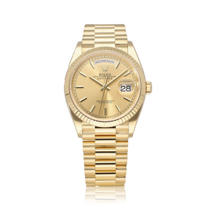 Day-Date 36 -  2025 box + papers | yellow gold champagne President