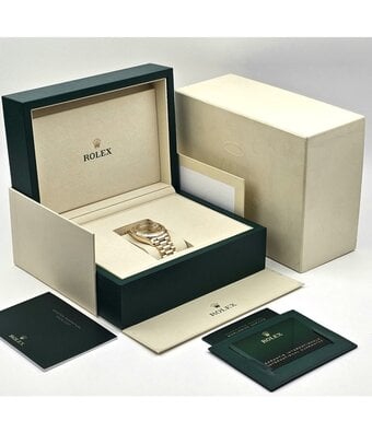Rolex Day-Date 36 -  2025 box + papers | yellow gold champagne President