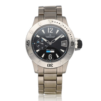 Master Compressor Diving GMT 39 - 2008 box + papers | titanium black bracelet limited