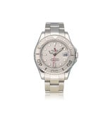 Rolex Yacht-master 35 NEW ROLEX SERVICE - 2005 | steel - platinum red medium