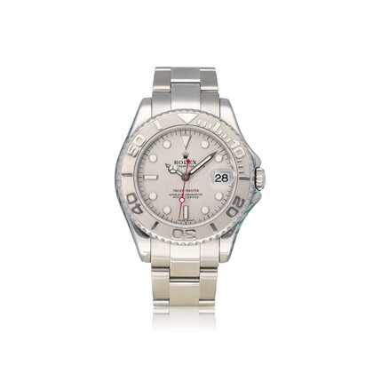 Yacht-master 35 NEW ROLEX SERVICE - 2005 | steel - platinum red medium