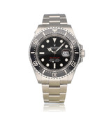 Rolex Sea-Dweller  43 NEW - UNWORN - STICKERS - 2021 B+P | steel red black ceramic