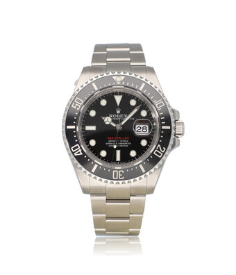 Rolex Sea-Dweller  43 NEW - UNWORN - STICKERS - 2021 B+P | steel red black ceramic
