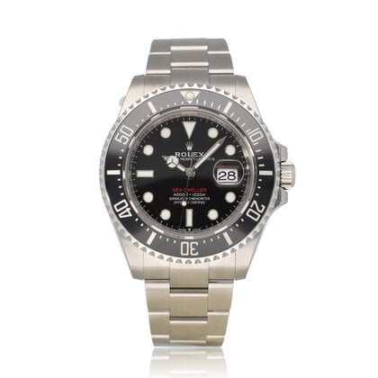 Sea-Dweller  43 NEW - UNWORN - STICKERS - 2021 B+P | steel red black ceramic