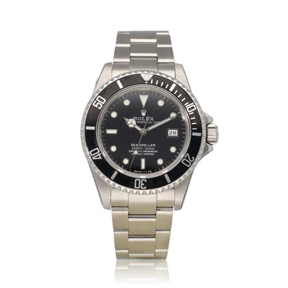 Sea-Dweller  40 NEW ROLEX SERVICE | triple six | steel black Oyster - 666