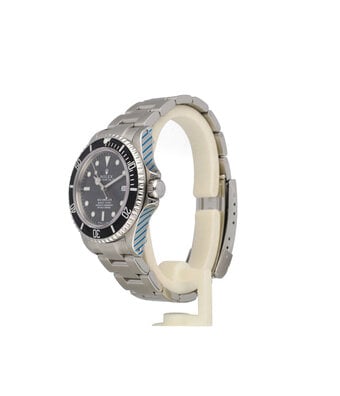Rolex Sea-Dweller  40 NEW ROLEX SERVICE | triple six | steel black Oyster - 666