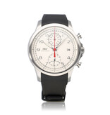 IWC Portugieser Chronograph Yacht Club 45 - 2018 box + papers | steel rubber white