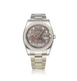 Rolex Datejust 36 - 2012 box + papers | Pearl - MOP - tahiti diamond Oyster