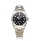 Rolex Explorer  40 - 2023 box + papers | steel black domed Oyster