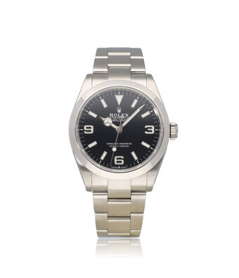 Rolex Explorer  40 - 2023 box + papers | steel black domed Oyster