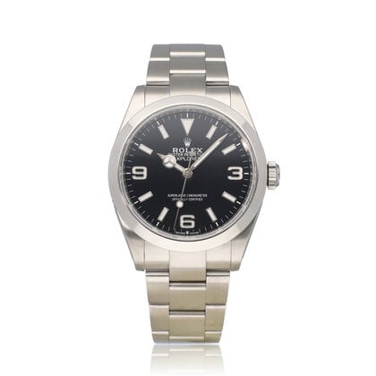 Explorer  40 - 2023 box + papers | steel black domed Oyster