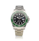 Rolex Submariner Date 41 NEW ROLEX SERVICE - 2024 B+P | steel Green - Kermit - Cermit - Starbuck