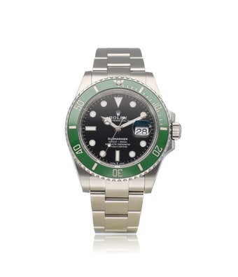 Rolex Submariner Date 41 NEW ROLEX SERVICE - 2024 B+P | steel Green - Kermit - Cermit - Starbuck