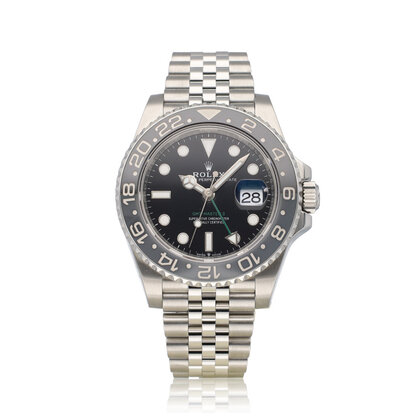 GMT-Master II 40 NEW ROLEX SERVICE - 2024 B+P | steel grey Bruce Wayne Jubilee