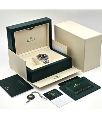 Rolex GMT-Master II 40 NEW ROLEX SERVICE - 2024 B+P | steel grey Bruce Wayne Jubilee