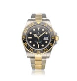 Rolex GMT-Master II 40 NEW ROLEX SERVICE - 2013 B+P | steel - yellow gold ceramic black