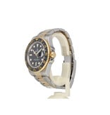 Rolex GMT-Master II 40 NEW ROLEX SERVICE - 2013 B+P | steel - yellow gold ceramic black