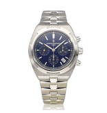 Vacheron Constantin Overseas Chronograph 43 - 2024 box + papers | STOCK | steel blue