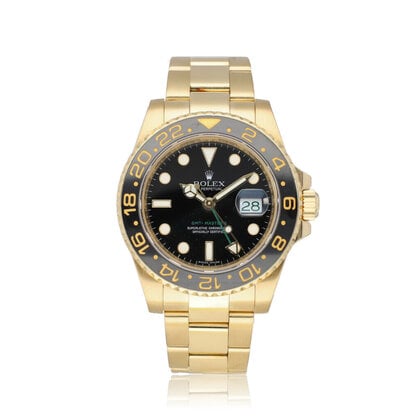 GMT-Master II 40 - 2009 box + papers | yellow gold black Oyster