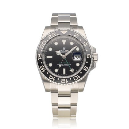 GMT-Master II 40 NEW - UNWORN - STICKERS - 2018 B+P | steel black ceramic Oyster