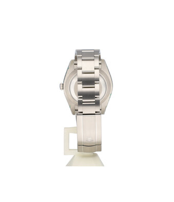 Rolex Oyster Perpetual 41 NEW ROLEX SERVICE - 2023 B+P | steel green domed Oyster - Bulbasaur