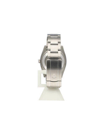 Rolex Oyster Perpetual 34 2017 + papers | red grape steel Oyster