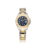 Rolex Yacht-master 29 NEW ROLEX SERVICE - 1999 B+P | steel - yelow gold blue