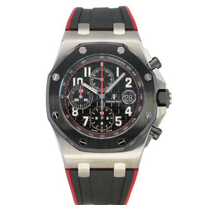 Royal Oak Offshore  42 - 2020 box + papers | steel ceramic red - Vampire