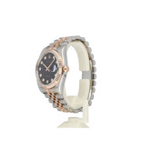 Rolex Datejust 36 2011 + papers | steel - rose gold diamond black Jubilee