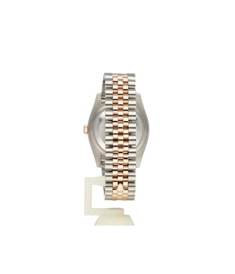 Rolex Datejust 36 2011 + papers | steel - rose gold diamond black Jubilee
