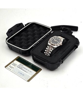 Rolex Datejust 36 2011 + papers | steel - rose gold diamond black Jubilee