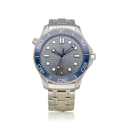 Seamaster Diver 300M Co-Axial Master Chronometer 42 - 2023 box + papers | steel blue - gre