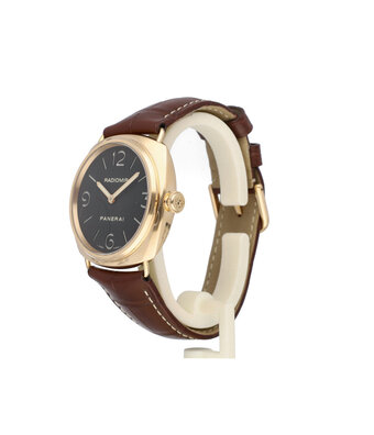 Panerai Radiomir  44 - 2009 B+P NEW PANERAI STRAP | yellow gold brown