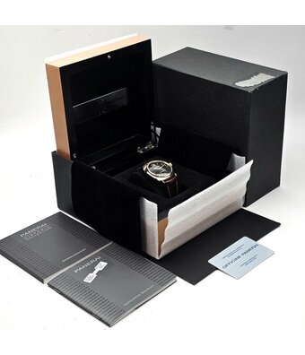 Panerai Radiomir  44 - 2009 B+P NEW PANERAI STRAP | yellow gold brown