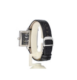Jaeger-LeCoultre Reverso Duetto 23 NEW JLC STRAP - steel black duo face diamond | ref. 256.8.75