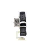 Jaeger-LeCoultre Reverso Duetto 23 NEW JLC STRAP - steel black duo face diamond | ref. 256.8.75