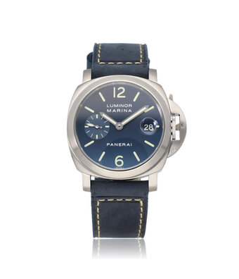 Panerai Luminor Marina 40 steel blue