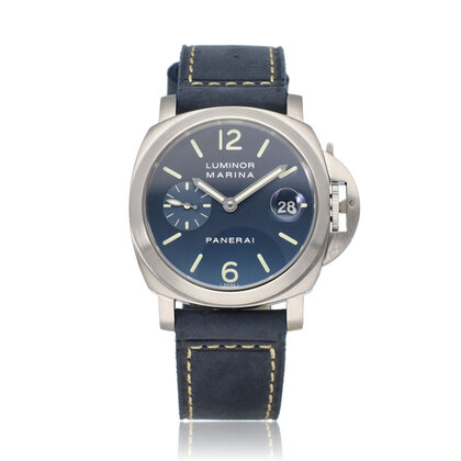Luminor Marina Automatic Acciaio 40 steel blue