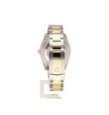 Rolex Datejust 41 NEW ROLEX SERVICE - 2021 B+P | Wimbledon steel - gold slate roman Oyster
