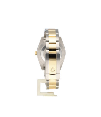 Rolex Datejust 41 NEW ROLEX SERVICE - 2021 B+P | Wimbledon steel - gold slate roman Oyster