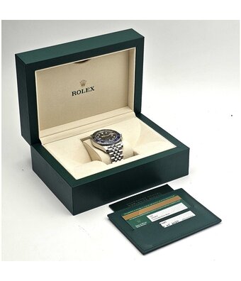 Rolex GMT-Master II 40 - 2020 box + papers | steel batman - batgirl blue Jubilee